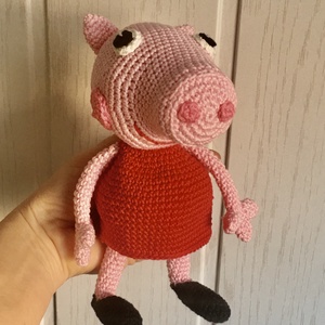 Peppa malac  - játék & sport - plüssállat & játékfigura - malac - Meska.hu