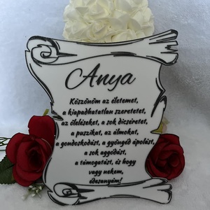 Anyák napi pergamen - Meska.hu