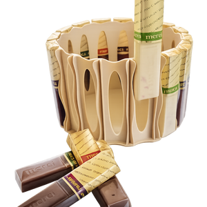 Csokibox tartó - otthon & életmód - virágdekoráció - virágok - virágbox - Meska.hu