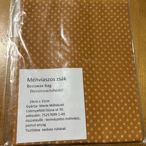 Méhviasz zsák, Táska & Tok, Bevásárlás & Shopper táska, Kenyeres zsák, Varrás, MESKA