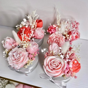 Gyertya csokor - otthon & életmód - gyertya, illat, aroma - gyertya - Meska.hu