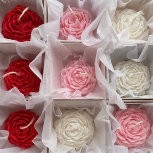 Illatos virág gyertya, Otthon & Életmód, Gyertya, illat, aroma, Gyertya, Gyertya-, mécseskészítés, MESKA