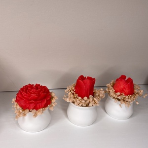 Kicsi gyertya csokor - otthon & életmód - gyertya, illat, aroma - gyertya - Meska.hu