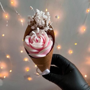 Gyertya csokor, Otthon & Életmód, Gyertya, illat, aroma, Gyertya, Gyertya-, mécseskészítés, MESKA