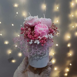 Gyertya csokor - otthon & életmód - gyertya, illat, aroma - gyertya - Meska.hu