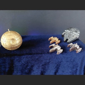 Star Wars gyertya szett - otthon & életmód - gyertya, illat, aroma - gyertya - Meska.hu