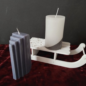 Modern gyertya szett - otthon & életmód - gyertya, illat, aroma - gyertya - Meska.hu