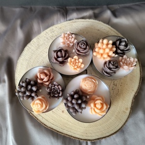 Óriás teamécses szett - sivatagi kaktuszok - Meska.hu