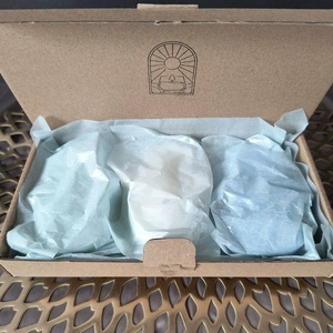 Mesés kelet - Fatima kéz gyertya szett, kék - otthon & életmód - gyertya, illat, aroma - gyertya - Meska.hu