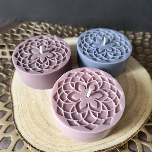 Mandala gyertyaszett  - otthon & életmód - dekoráció - spiritualitás - mandala - Meska.hu