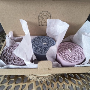 Mandala gyertyaszett  - otthon & életmód - dekoráció - spiritualitás - mandala - Meska.hu