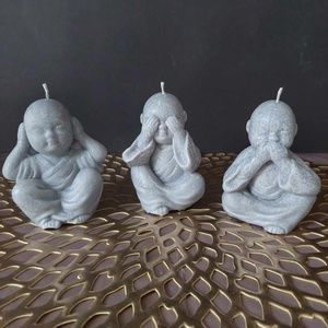 Zen Buddha gyertya szett - Meska.hu