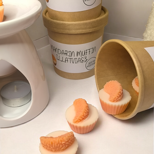Mandarin muffin illatviasz  - otthon & életmód - gyertya, illat, aroma - illatviasz - Meska.hu