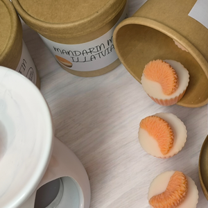 Mandarin muffin illatviasz  - otthon & életmód - gyertya, illat, aroma - illatviasz - Meska.hu