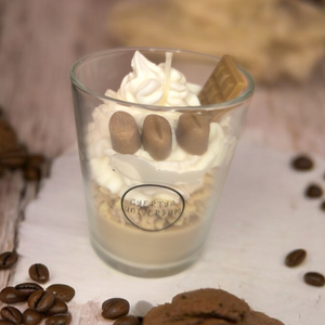 Caffe Latte gyertya , Otthon & Életmód, Gyertya, illat, aroma, Gyertya, Gyertya-, mécseskészítés, MESKA