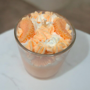 Mandarin gyertya  - otthon & életmód - gyertya, illat, aroma - gyertya - Meska.hu