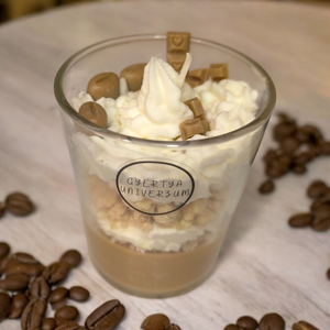Réteges Caffe Latte gyertya  - Meska.hu
