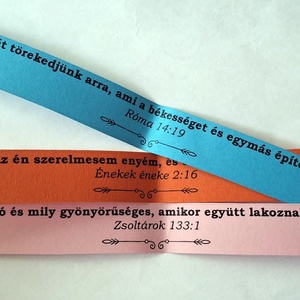Színkódos igeversek házaspároknak, jegyespároknak - esküvő - emlék & ajándék - doboz - Meska.hu