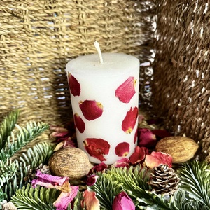 rózsa mámor , Otthon & Életmód, Gyertya, illat, aroma, Gyertya, Gyertya-, mécseskészítés, MESKA