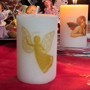 fényhenger - otthon & életmód - gyertya, illat, aroma - gyertya - Meska.hu