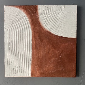 Absztrakt festmény, Erőtér, 40x40 akril vásznon - otthon & életmód - dekoráció - fali és függő dekoráció - falra akasztható dekor - Meska.hu