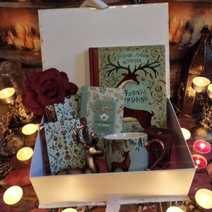 Rubintos mesekünyv ajándékcsomag csokoládéval teával karácsonyra szülinapra pedagógusnapra nőnapra gyerekeknek is, Élelmiszer, Gourmet ajándékcsomag, Mindenmás, MESKA