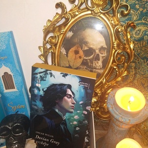 Viktoriánus ajándékcsomag Oscar Wilde Dorian Gray című könyvével nőnapra, szülinapra, valentin napra könyvmolyoknak - élelmiszer - gourmet ajándékcsomag - Meska.hu