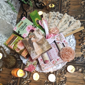 Romantikus ajándékcsomag szerelemes Valentin napra, Nőnapra, Évforfulóra, Születésnapra kézműves csokoládéval, angyallal - Meska.hu