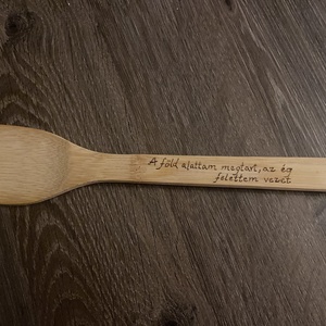 Nem csak főzőkanál - egy mondat magadhoz - otthon & életmód - konyhafelszerelés, tálalás - sütés, főzés - fakanál & fakanáltartó - Meska.hu