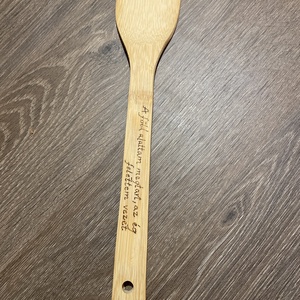 Nem csak főzőkanál - egy mondat magadhoz - otthon & életmód - konyhafelszerelés, tálalás - sütés, főzés - fakanál & fakanáltartó - Meska.hu