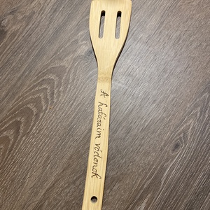 Ez nem csak egy főzőkanál - ez egy üzenet neked - otthon & életmód - konyhafelszerelés, tálalás - sütés, főzés - fakanál & fakanáltartó - Meska.hu