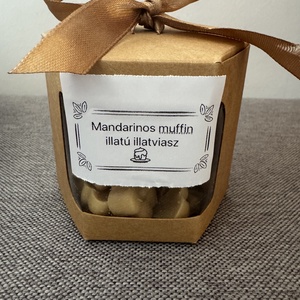 Mandarinos muffin illatú illatviasz - diy (csináld magad) - egységcsomag - Meska.hu