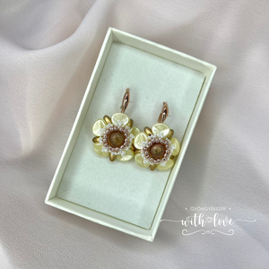 Virágos ékszer szett - ékszer - ékszerszett - Meska.hu