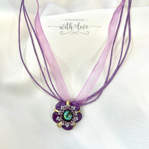 Virágos ékszer szett - ékszer - ékszerszett - Meska.hu