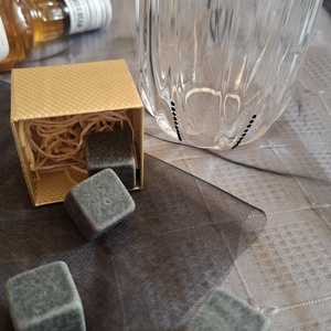 Midnight Gentleman whiskeys pohár box - esküvő - dekoráció - esküvői asztaldísz - Meska.hu