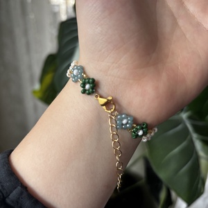 � Napszőtte Vadvirágok  � kézműves karkötő - ékszer - karkötő - gyöngyös karkötő - Meska.hu