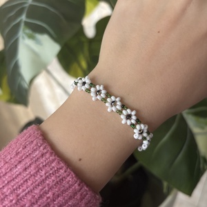 ?Párizsi Hajnal � kézműves karkötő, Ékszer, Karkötő, Gyöngyös karkötő, Gyöngyfűzés, gyöngyhímzés, Ékszerkészítés, MESKA