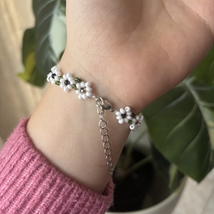 Párizsi Hajnal � kézműves karkötő - ékszer - karkötő - gyöngyös karkötő - Meska.hu