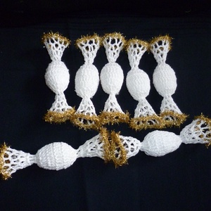 Horgolt díszek -  - Meska.hu