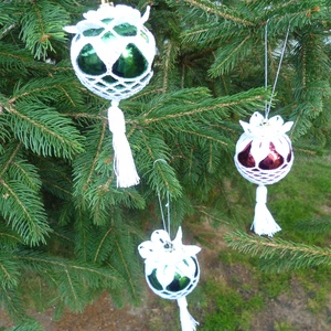 Horgolt gömb - karácsony - karácsonyi lakásdekoráció - karácsonyfadíszek - Meska.hu Horgolt gömb - karácsony - karácsonyi lakásdekoráció - karácsonyfadíszek - Meska.hu