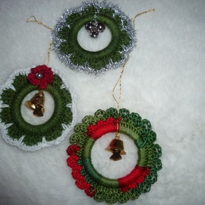 Fenyőfa díszek - karácsony - karácsonyi lakásdekoráció - karácsonyfadíszek - Meska.hu