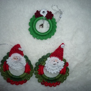 Fenyőfa díszek - karácsony - karácsonyi lakásdekoráció - karácsonyfadíszek - Meska.hu