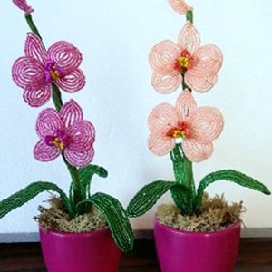 Rózsaszín orchidea - Meska.hu Rózsaszín orchidea - Meska.hu