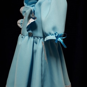 Kék nyári kis ruha - ruha & divat - gyerekruha - ruha - Meska.hu