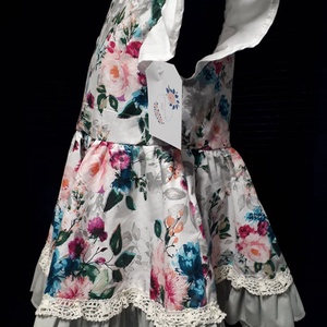 Fodros kis ruha - baba - mama - babaruházat - baba ruhák - Meska.hu