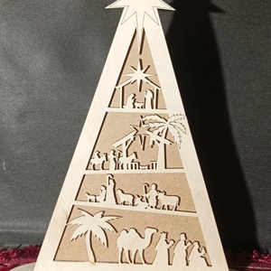 Betlehemes asztaldísz - karácsony - adventi díszek - adventi asztaldísz - Meska.hu