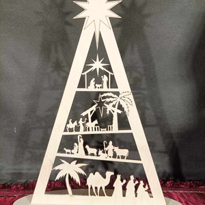 Betlehemes asztaldísz - karácsony - adventi díszek - adventi asztaldísz - Meska.hu