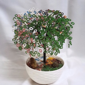 Gyöngyből készült 4 évszak fa - otthon & életmód - dekoráció - asztal és polc dekoráció - asztaldísz - Meska.hu Gyöngyből készült 4 évszak fa - otthon & életmód - dekoráció - asztal és polc dekoráció - asztaldísz - Meska.hu