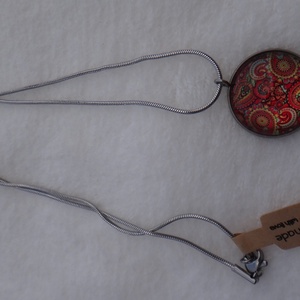 Mandala motívumos nemesacél nyaklánc -  - Meska.hu