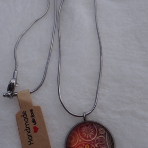 Mandala motívumos nemesacél nyaklánc -  - Meska.hu